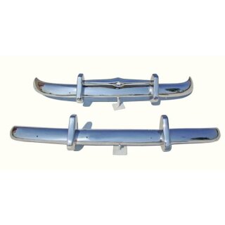 Stainless steel bumper set for Volvo PV444 type 2