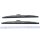 2 stainless steel wiper blades for Fiat 500D / 600D to 1965