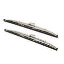 2 stainless steel wiper blades for Lancia Flavia Coupe until 1966