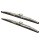 2 stainless steel wiper blades for Lancia Flavia Coupe until 1966