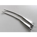 2x chrome wiper arm with plug-in mounting for Alfa Spider...