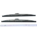 2 stainless steel wiper blades 285mm. With 5.4x2mm. Mounting