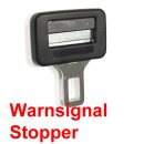 Safety belt warning signal Stopper