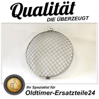 Edelstahl Scheinwerfer Gitter 18,5cm für Oldtimer