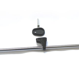 Chrome side antenna for oldtimer (telescopic antenna)