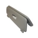 Grey sun visor set with plastic holders for Mercedes W111 convertible