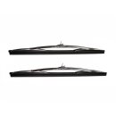 Stainless steel wiper blade silver 40cm. For VW Golf I