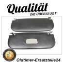 1 Satz Schwarze Sonnenblenden für Opel Kadett C
