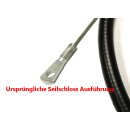 Right hand brake cable for Mercedes W113 250SL / 280SL - OEM Version
