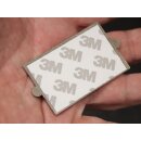 Self-adhesive union jack enamel plaque