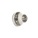 Chrome button for Mercedes 190SL pull-button with black...