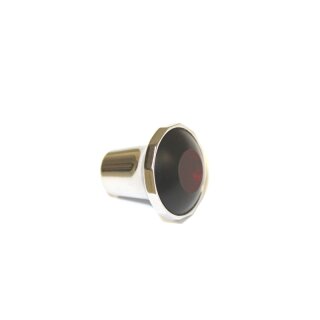 190SL Chrome pull switch knob with red viewing window