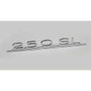 Lettering "250SL" at the trunk lid for Mercedes W113
