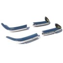 Stainless steel bumper set for TVR M-Series
