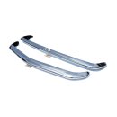 Stainless steel bumper set for Fiat Dino Spider