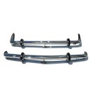 Stainles steel bumper set for Maserati Mexico