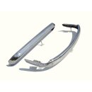 Stainless steel bumper set for VW Bus T2 67-72
