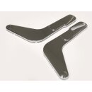 1 set of chrome trim for early Mercedes W113 passenger seat