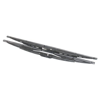 1 set of black wiper blades 18 "450 mm with hook fastening