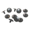 10 Plastic plugs / clips Interior fitting for Opel