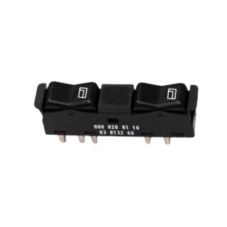 Double switch right for Mercedes W201 W123 C126 window lifter