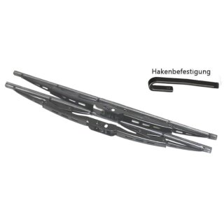 1 set of black wiper blades for VW Type 3 1500 1600