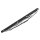Silver wiper blade silver 25cm. With hook fastening