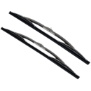 2 stainless steel wiper blades with U-mount for Renault...
