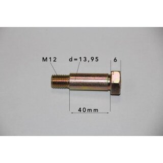 Long screw for hardy disc