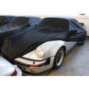 Car-Cover Satin Black with mirror pockets for Porsche 911...
