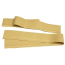 Creme Mercedes R107 rubber sill plate covers