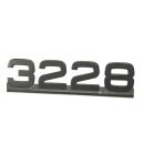 Lettering / emblem "3228" for Mercedes trucks