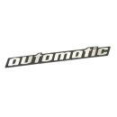 Metall Schriftzug / Typenzeichen " Automatic "