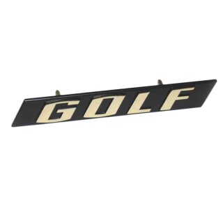 Metal lettering / emblem for VW Golf1