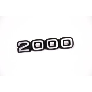 Lettering / emblem 2000 for Opel