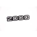 Lettering / emblem 2000 for Opel