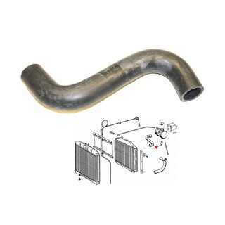 Upper cooler hose for Mercedes W110 / W111 / Ponton