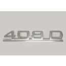 Emblem / lettering "408 D" for Mercedes...