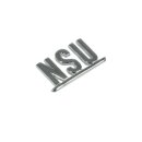 Emblem / lettering "NSU" for cars