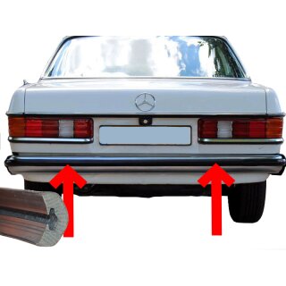 OEM protection strip bumper for bumper Mercedes W123 - 2380 mm