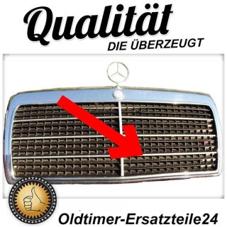 Kühlergitterleiste Zierstab waagerecht unten für Mercedes Benz W124 in 310 mm