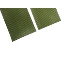 Green sill rubber mat set for Mercedes