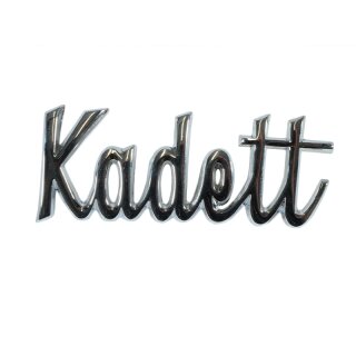 Schriftzug "Kadett" für Opel Oldtimer Kadett B Coupe F