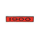 Schriftzug "1900" für Heck Opel GT Oldtimer
