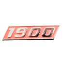 Emblem "1900" für Opel Oldtimer Rekord C Kofferraum