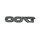 Emblem "1700" für Opel Oldtimer Rekord D Kofferraum