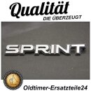 Emblem "Sprint" für Opel Oldtimer Rekord D Kotflügel