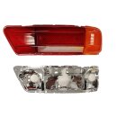 Rücklicht Glas Rot/Orange mit Reflektor für frühe Mercedes W111 W113 - rechts
