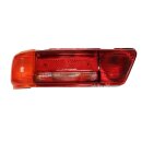 Rücklicht Glas Rot/Orange mit Reflektor für frühe Mercedes W111 W113 - links