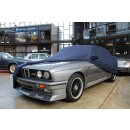 Vollgarage Mikrokontur® Blau mit Spiegeltaschen für BMW 3er (E30) Bj. 82-90